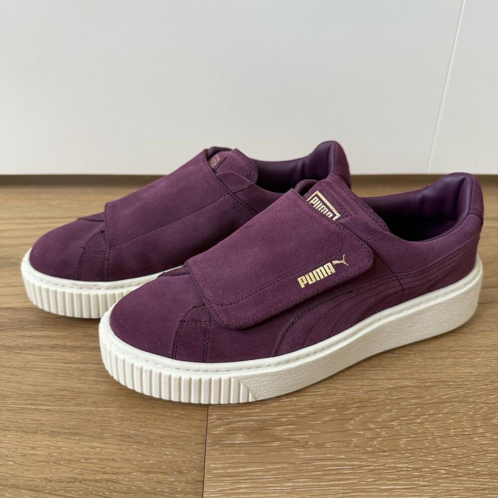 Puma Suede Platform Strap W8 Deep Purple